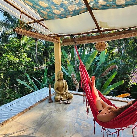 Eco Hostel Bosque Di Barro Velha Boipeba Экстерьер фото
