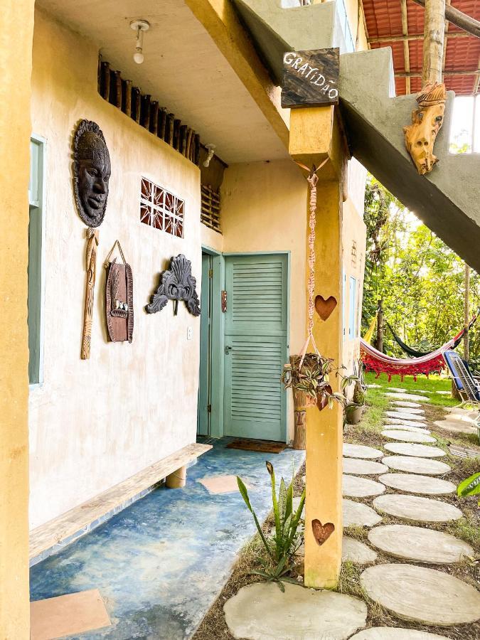 Eco Hostel Bosque Di Barro Velha Boipeba Экстерьер фото