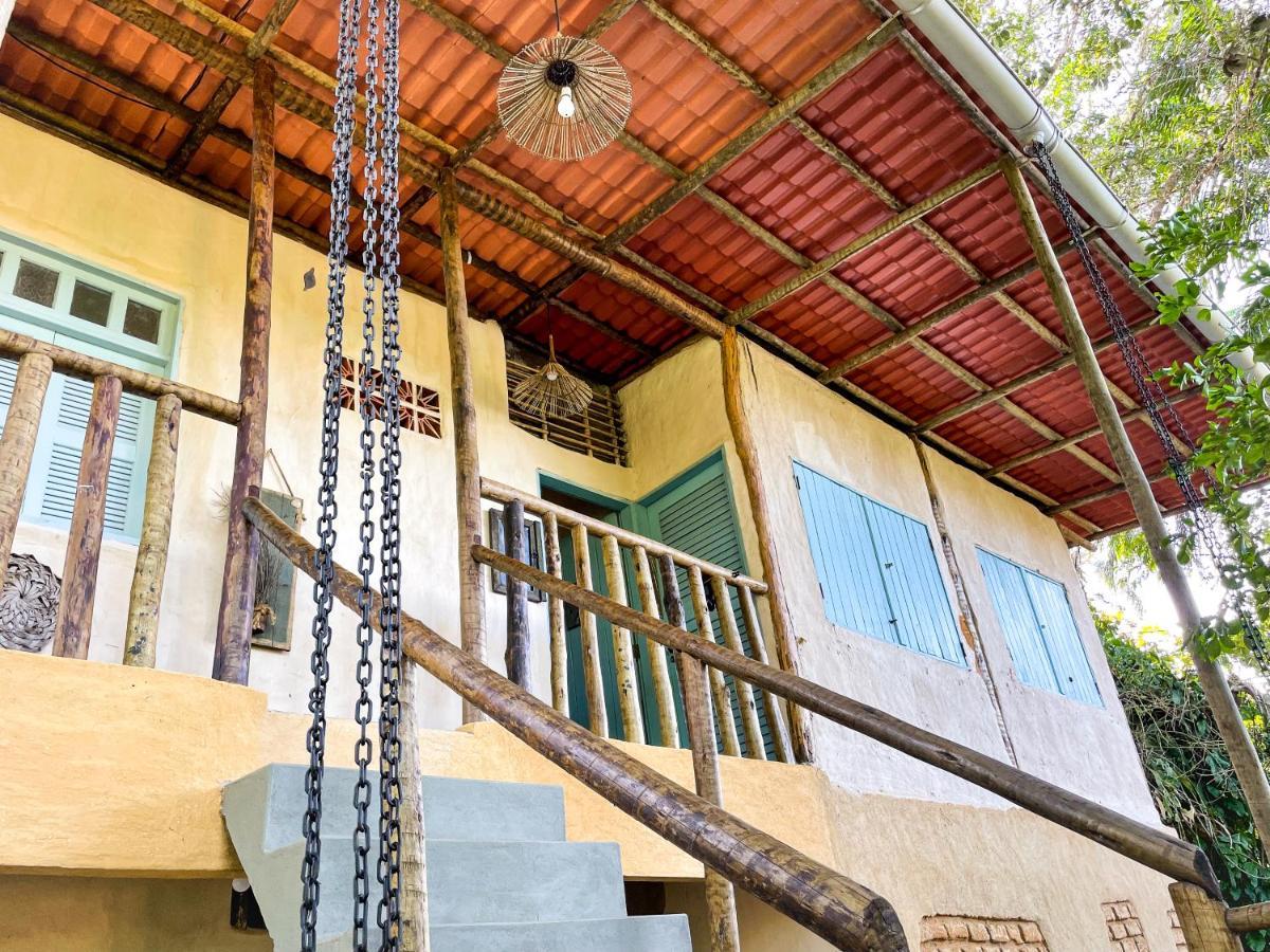 Eco Hostel Bosque Di Barro Velha Boipeba Экстерьер фото