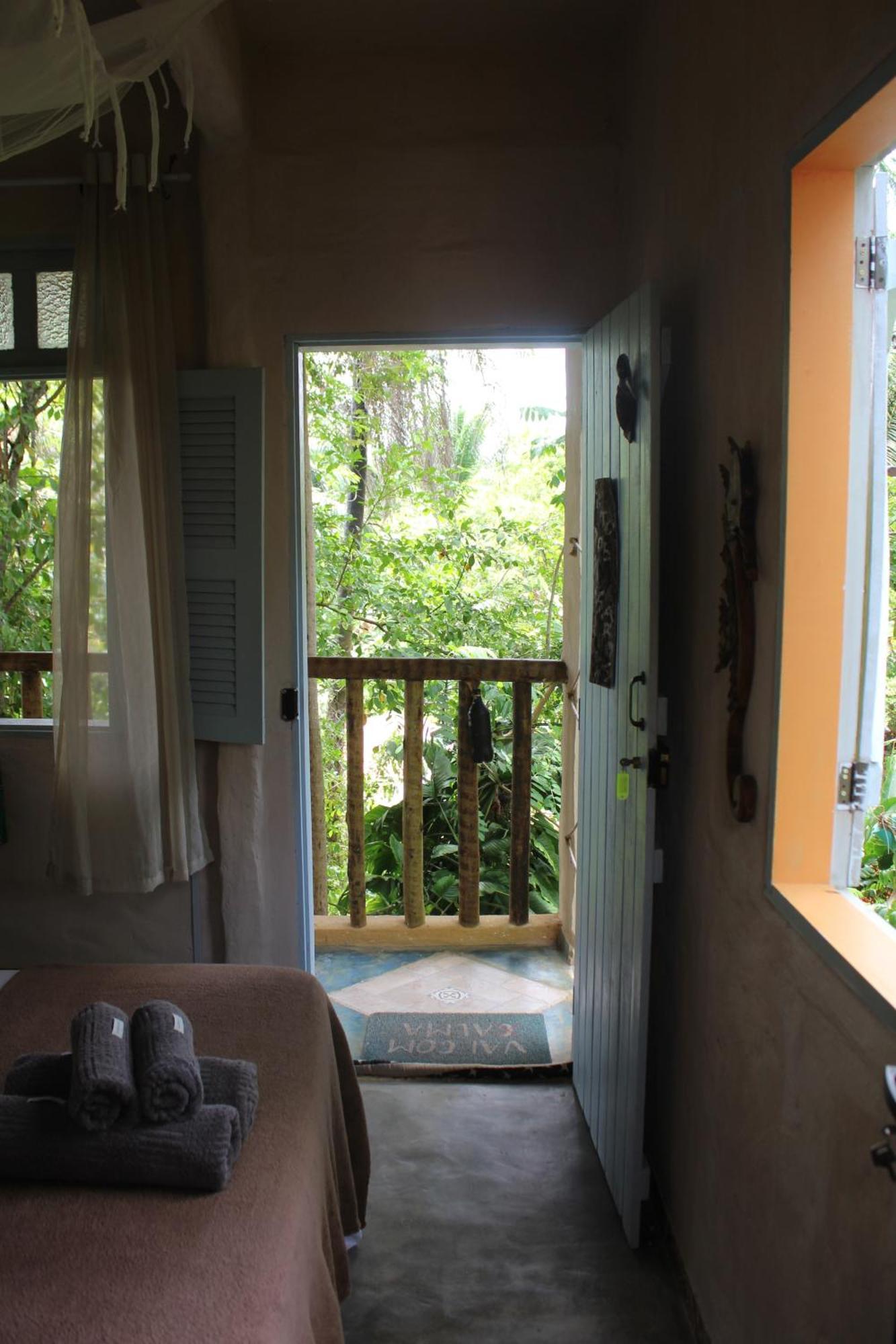 Eco Hostel Bosque Di Barro Velha Boipeba Экстерьер фото