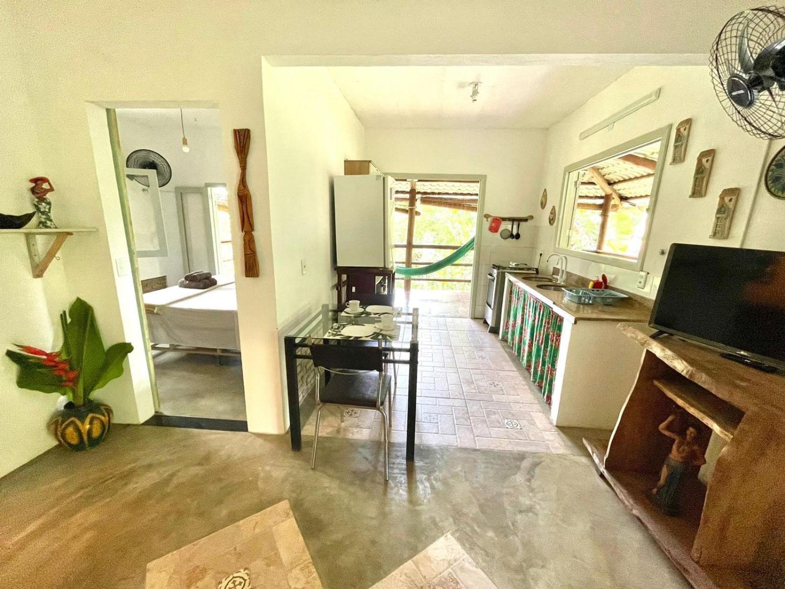 Eco Hostel Bosque Di Barro Velha Boipeba Экстерьер фото